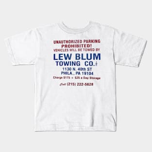 Lew Blum Towing Kids T-Shirt